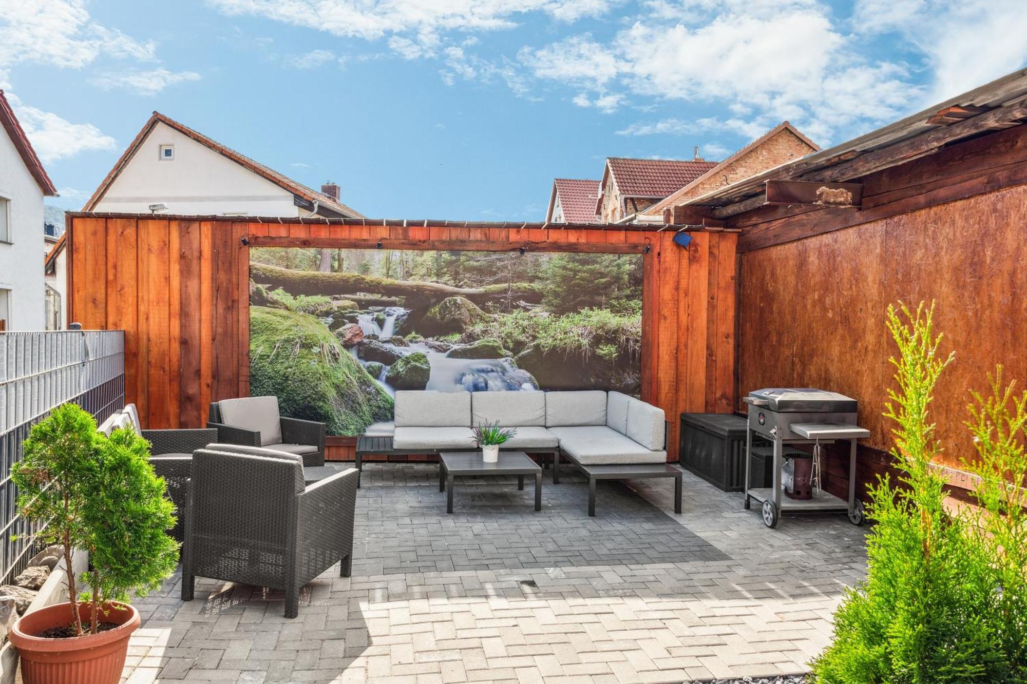 Apartment Harzduft Center Thale - Grill & Garden 외부 사진