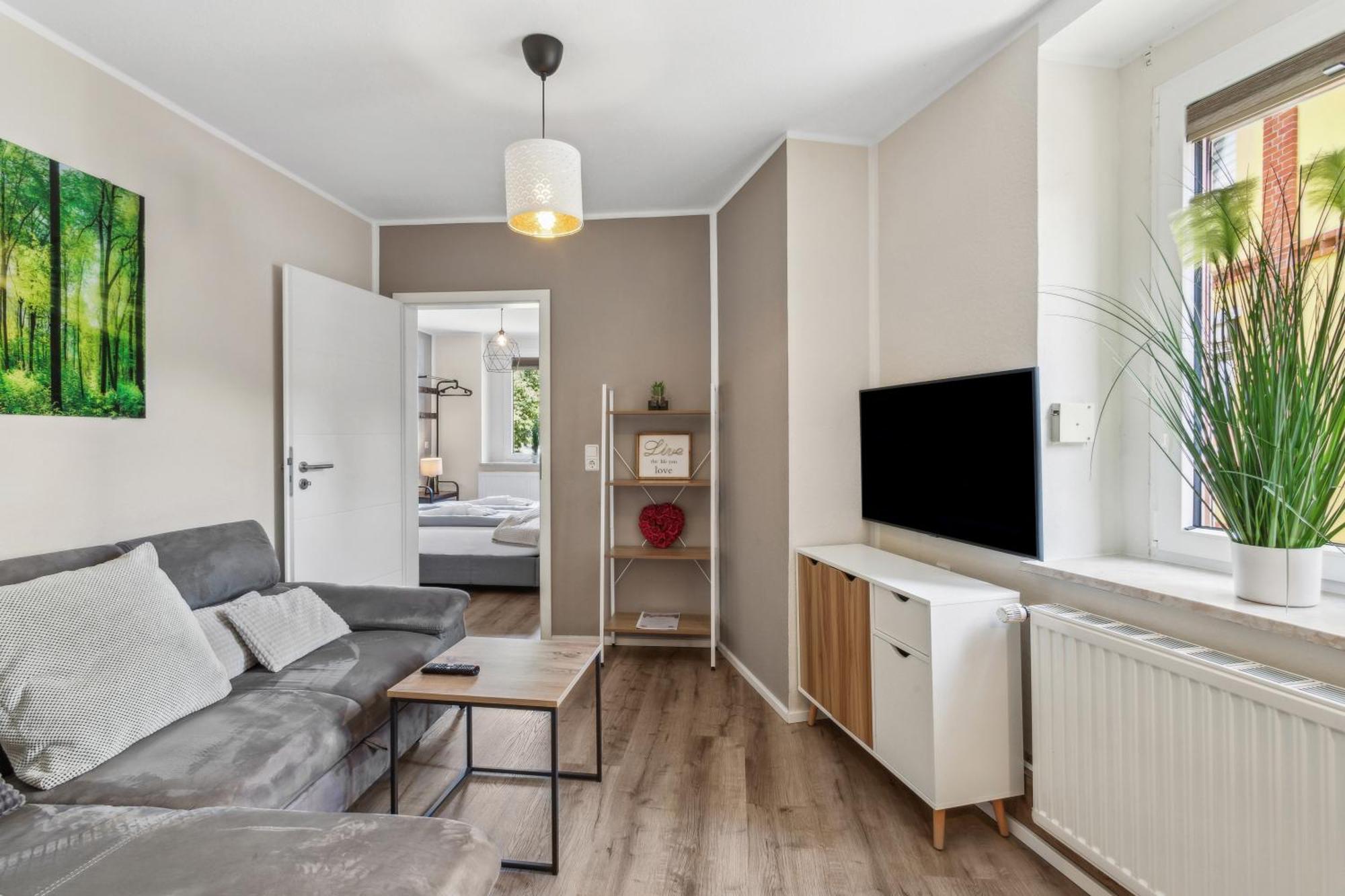 Apartment Harzduft Center Thale - Grill & Garden 외부 사진